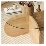 Hanah home Bubble Sapphire Klub sto, 75x35x75cm, Krem | Eponuda.ba