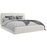 MID.YOU OBLAZINJENA POSTELJA 140 cm x 200 cm , les, tekstil, leseni material bež | Shoptok.si