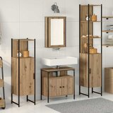  Set namještaja za kupaonicu 4 kom. Umjetnički hrast | shoptok.hr
