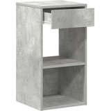  Noćni ormarići s ladicom 2 kom beton sivi 35x34x66,5 cm | Eponuda.ba