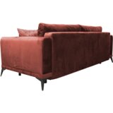 Kondela Raztegljiv kavč, terakota, GRACE BIG SOFA | Shoptok.si