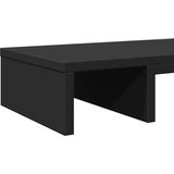 vidaXL Stalak za monitor podesivi crni 60x24x10,5 cm konstruirano drvo | shoptok.hr
