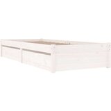  Posteljni okvir s predali črna 75x190 cm majhna enojna, (20643327) | Shoptok.si