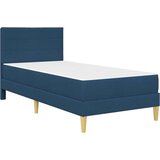  Okvir za krevet Plava 90 x 190 cm Poliester - Plava 90 x 190 cm | shoptok.hr