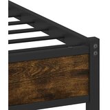 Metalni okvir kreveta bez madraca boja hrasta 100x200 cm | shoptok.hr
