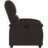  Naslanjač temno rjavo blago | Shoptok.si