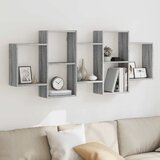  Zidna polica boja hrasta sonome 159x18x65 cm konstruirano drvo | shoptok.hr