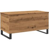 Maison Chic Klubska mizica - kavna mizica - Nizka mizica artisan hrast 90x44,5x45 cm inženirski les, (21755339) | Shoptok.si