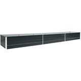 Furnova Visoka greda pocinkano jeklo 480x80x45 cm antracitna, (21921229) | Shoptok.si