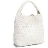 NoduNadu Ženska torba s torbicom Juni bijela 22x21x12 cm NN1000 | shoptok.hr