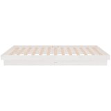  Okvir za krevet od masivnog drva bijeli 90 x 200 cm | Eponuda.ba