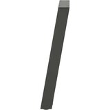  Noge za konzolno mizico v obliki črke U 2 kosa antracitne 28 x (72-73) cm jeklo | Shoptok.si