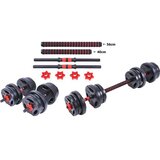 Pure 2 Improve Hybrid podesivi set utega 2 u 1 – bučice i šipka, 20 kg Cijene