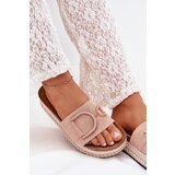 Boto Women's Platform Sandals With Decoration Pink Daphira | Shoptok.si