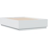  The Living Store Posteljni okvir be 135x190 cm inženirski les - Posteljni Okvir, (21446173) | Shoptok.si