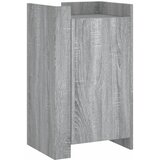  Komoda siva boja hrasta 45x35x75 cm od konstruiranog drva | shoptok.hr