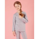 Yups Girls' blouse basic grey | shoptok.hr