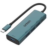  Hub usb type-c sa 4 porta (3x usb 2.0 + 1x usb 3.0) 16cm (otn-uc119) onten ( HUB112 ) Cene