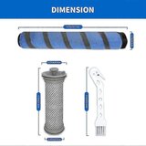INORCO Nadomestni filter HEPA z glavno krtačo, združljiv z robotskim sesalnikom A10/a11 Hero A10/a11 Master, (22022178) | Shoptok.si