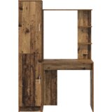  Stol s Pohranom Stari Drvo Inženjersko Drvo | shoptok.hr