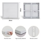  Brilagi-LED prigušiva kupatilska LED svetiljka FRAME SMART LED/24W/230V IP44 bela + daljinski upravljač | Eponuda.com