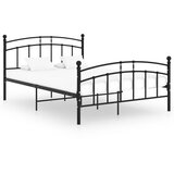Maison Chic Posteljni okvir - Dvoposteljna postelja - Zakonska postelja črn kovinski 200x200 cm-J4969, (21767595) | Shoptok.si