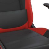  Masažni igralni stol z oporo za noge črno in Rdeča umetno usnje, (20700946) | Shoptok.si