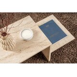Hanah home stočić za dnevnu sobu harmony - travertine travertine coffee table | Eponuda.com