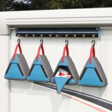 vidaXL Shranjevalna torba Siva, modra, rdeča 24 x 16 x 24 cm Oxford Cene