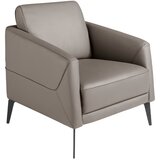 Angel Cerdá Temno siv usnjen fotelj, (21250559) | Shoptok.si