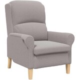  Fotelja Svjetlosiva Mekani Sherpa materijal | shoptok.hr