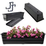 KADAX Balkonski lonec 60 cm, stojalo za cvetlične lončke, ročaji, balkon, (5000346071) | Shoptok.si