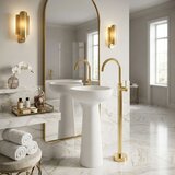 REA Bath Talna armatura za umivalnik Lungo Gold | Shoptok.si
