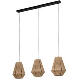 Eglo Alderney viseća lampa 3xE27, 90 cm, crna/prirodna nit, 43786 Cijene