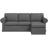 SOFA Tamno siva 215 x 138 x 80 cm tkanina | shoptok.hr