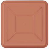  Kvadratna posuda za cvijeće 24 pcs Crvena cigla 18 x 18 x 2 cm | shoptok.hr