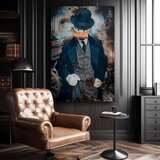 Image DONALD : Dark Business | Italian Canvas