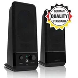 Zvučnici 2.0 SPEEDLINK EVENT Stereo, black, SL-8004-BK
