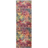 Traka za tepih LESAKA šareni 100 x 400 cm Dijamantni baršun | shoptok.hr