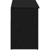  Klupa za cipele crni hrast 102x30,5x45 cm izrađeno drvo | shoptok.hr