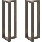  Noge barski stol T-oblika 2 kom 40x35x(110-111) cm čelik | shoptok.hr