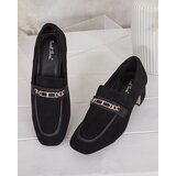 Resti Elegant women's moccasins on a low post Oflem | ePonuda.com