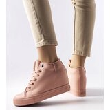 Big Star Pink wedge sneakers | shoptok.hr