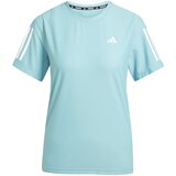 Adidas Funkcionalna majica 'Own The Run' turkizna / bela Cene