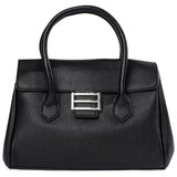 Shelvt Black shoulder bag with strap | shoptok.hr