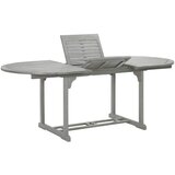  Vrtni stol sivi 200 x 100 x 75 cm od masivnog bagremovog drva | Eponuda.com