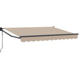  Povlačivi tende Bež 3,5 x 2 m Poliester i metal | shoptok.hr