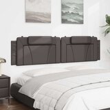  Vzglavna stranica siva 200 cm umetno usnje, (21072893) | Shoptok.si