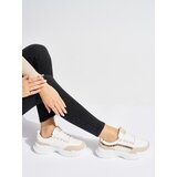 Shelvt Women's cream sneakers | Shoptok.si