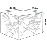 Komplet zaštitnog pokrova za balkon (Ø x V: 120 x 85 cm)